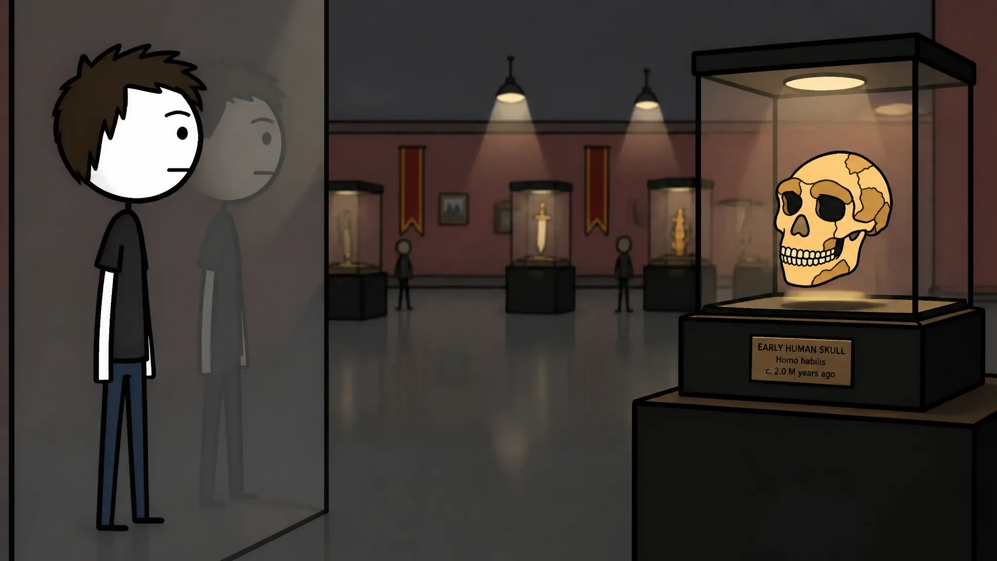 Storyboard panel 03, rendered against the same locked references