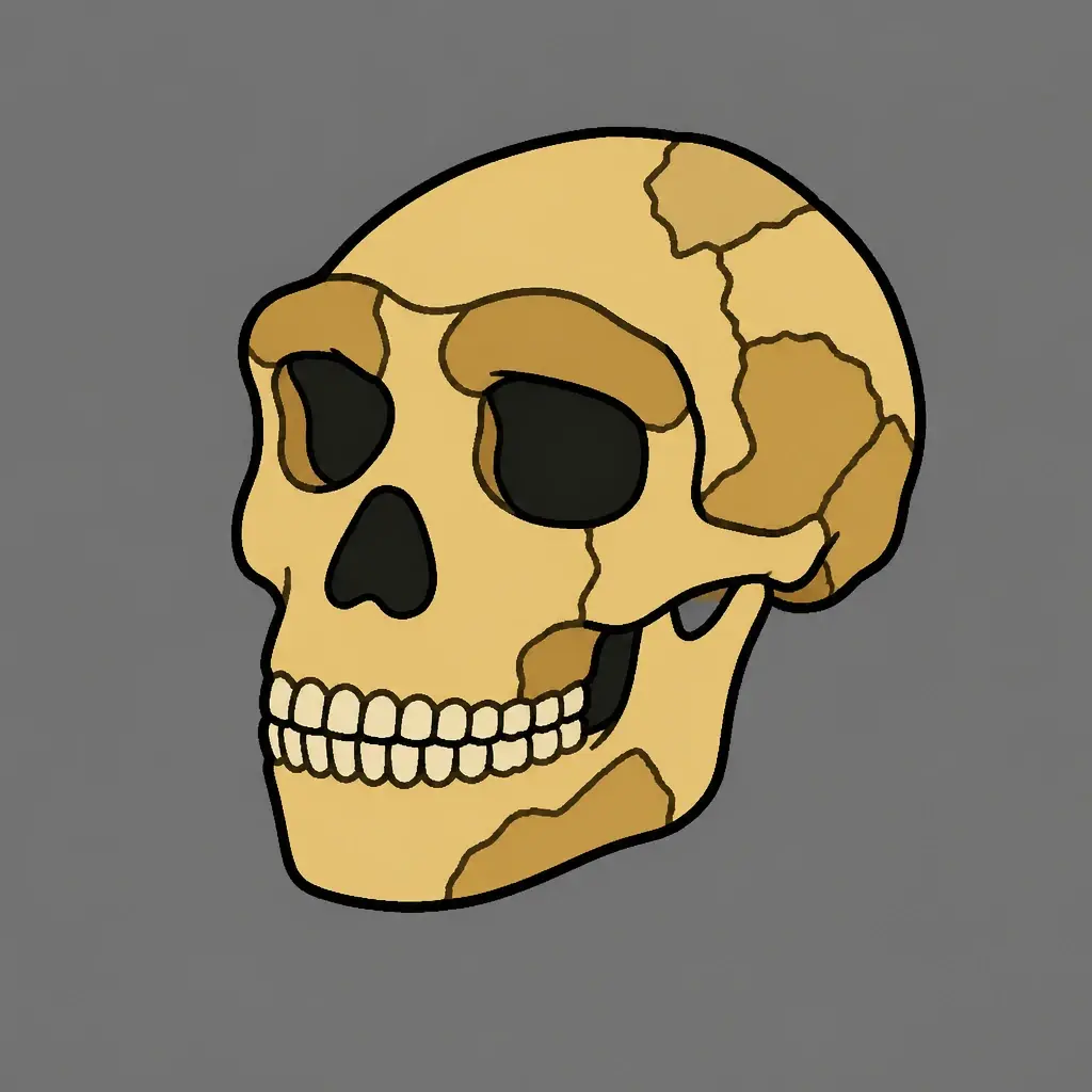 Early human skull