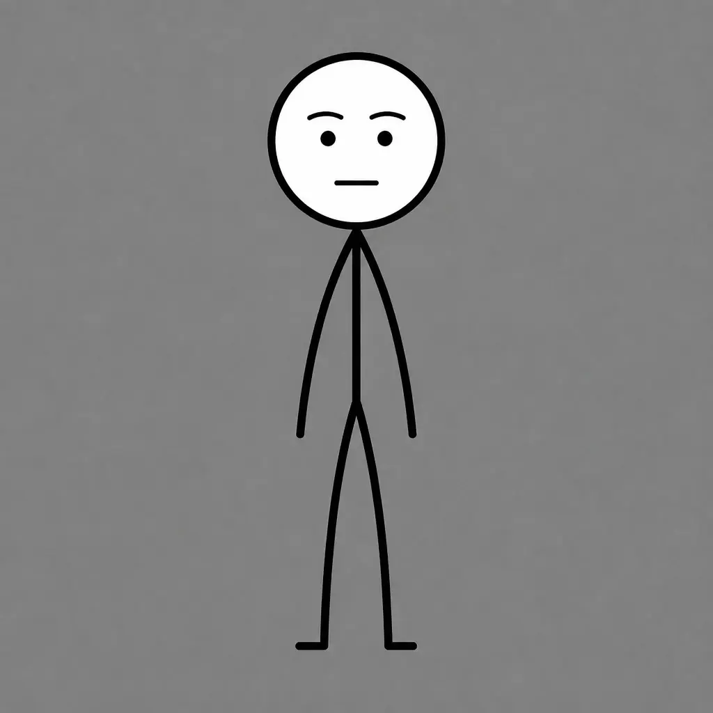 Locked character reference template for a faceless channel